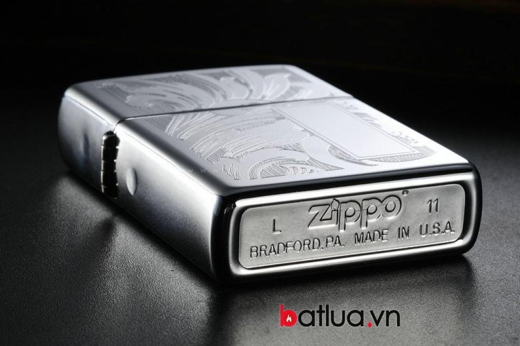 Bật lửa zippo chính hãng khắc hoa văn