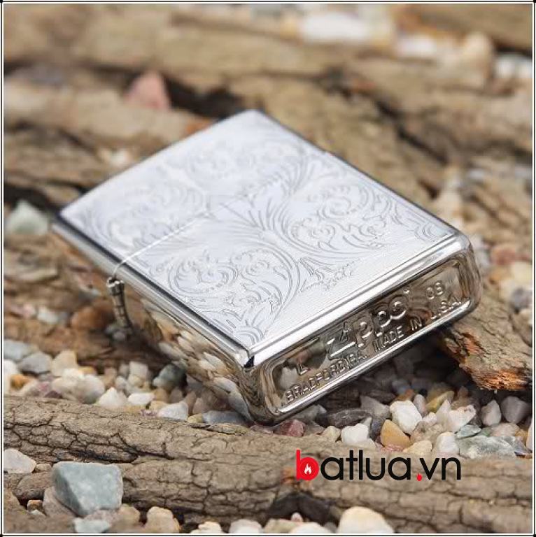 Bật lửa zippo in logo hoa văn Fandango