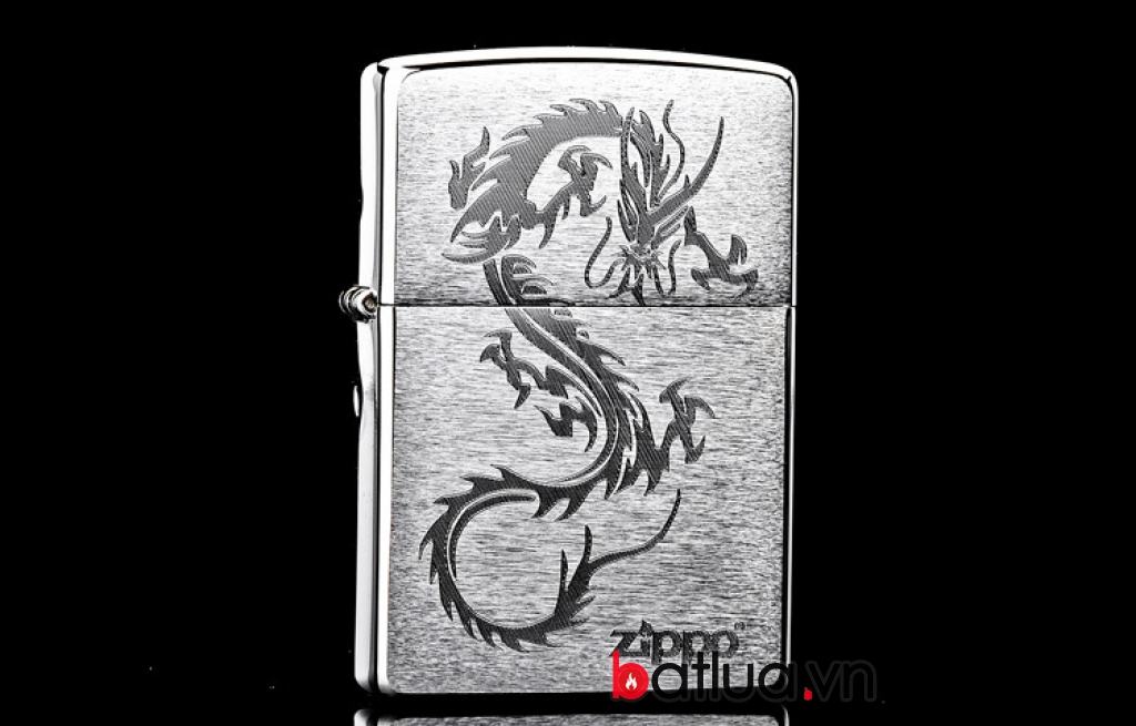 Bật lửa zippo phiên bản rồng cuộn Ver