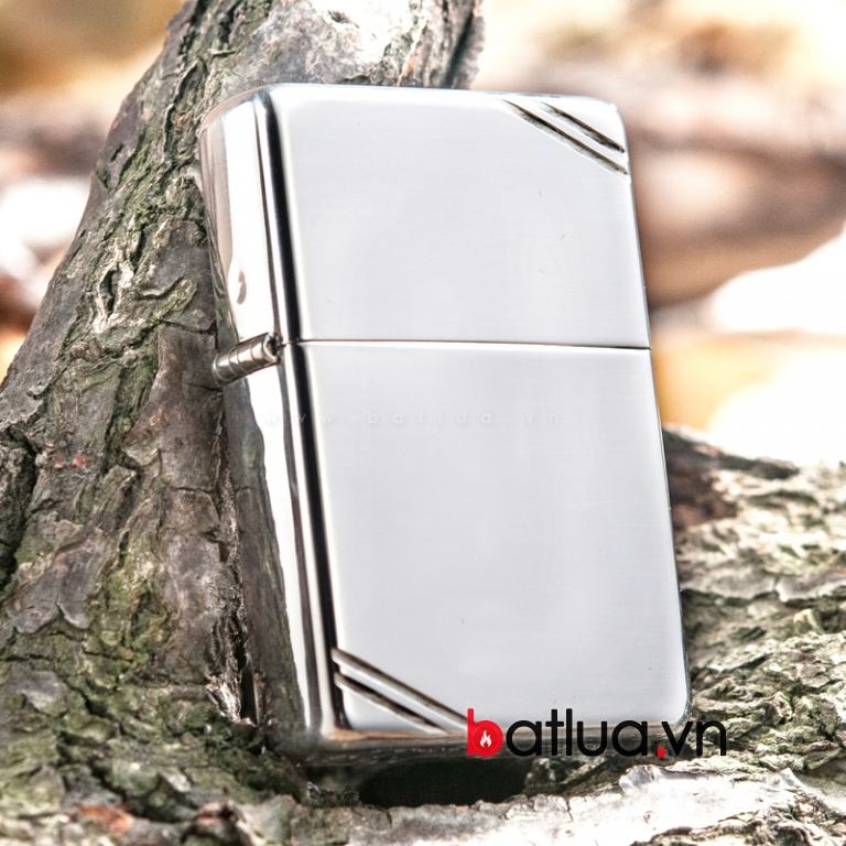 Bật lửa Zippo chính hãng phiên bản 1937 bạc nguyên khối