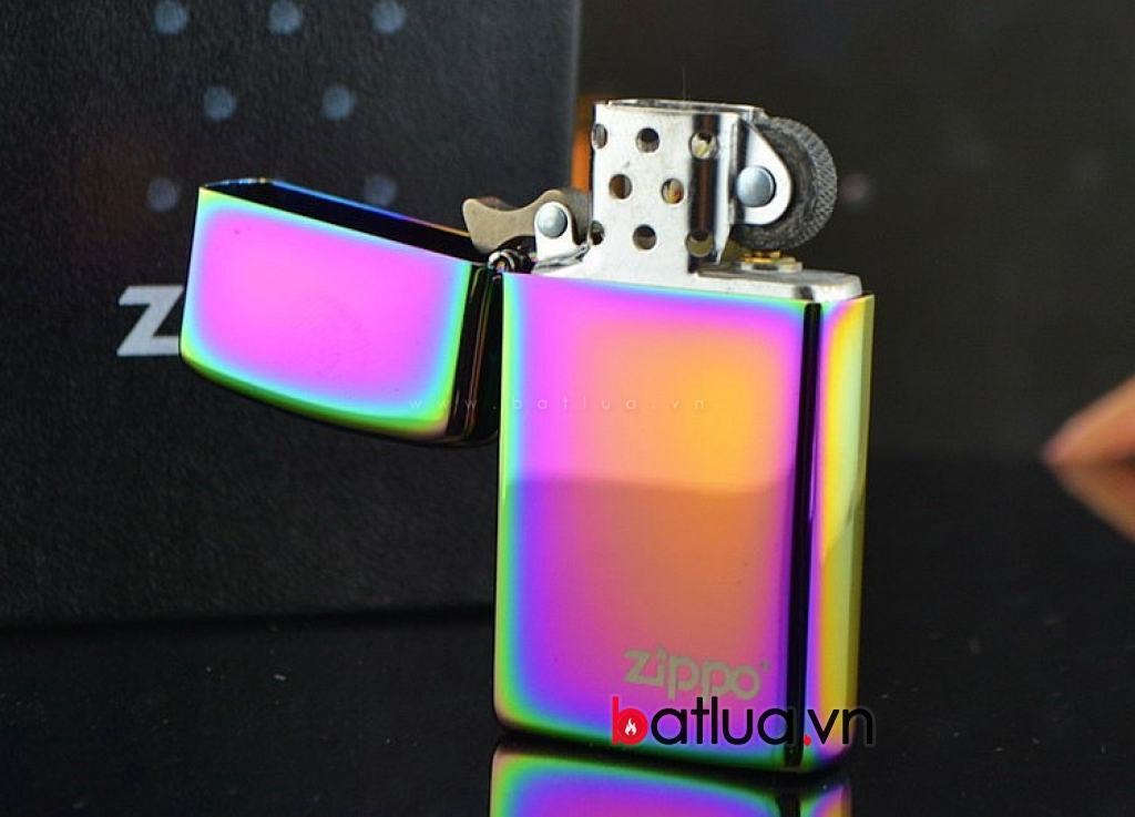 Bật lửa zippo Mỹ chính hãng bản hẹp 7 màu