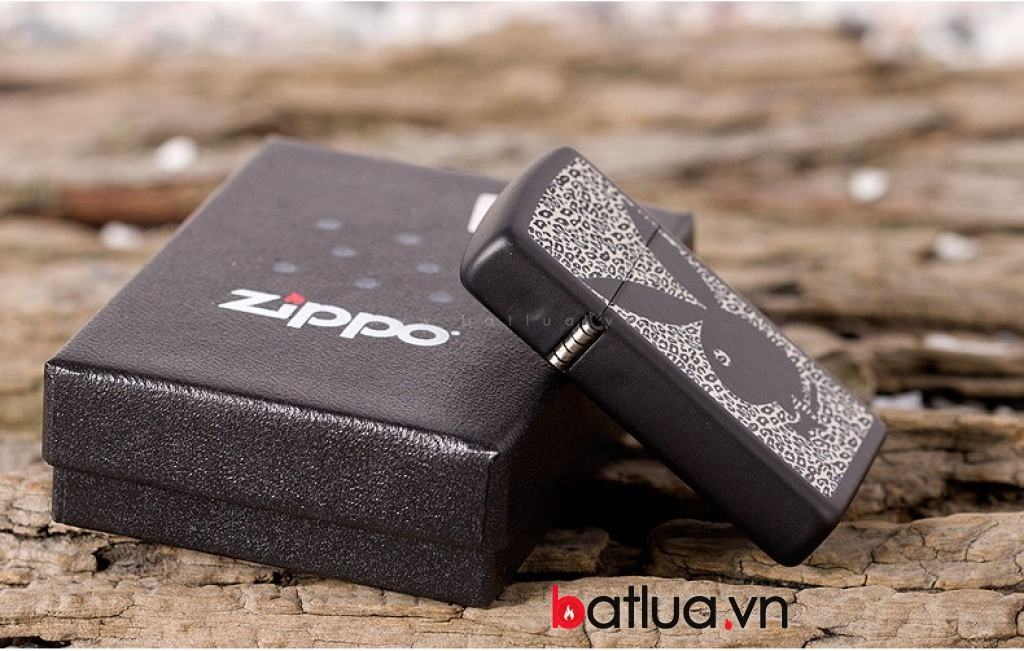 Bật lửa zippo chính hãng Mỹ bản hẹp PlayBoy