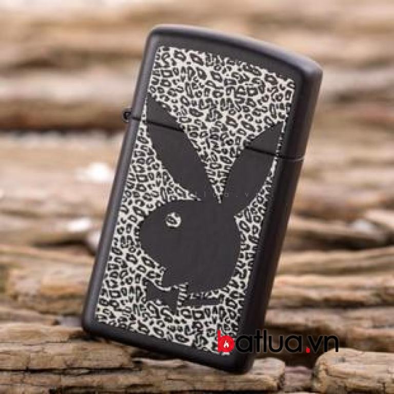 Bật lửa zippo chính hãng Mỹ bản hẹp PlayBoy