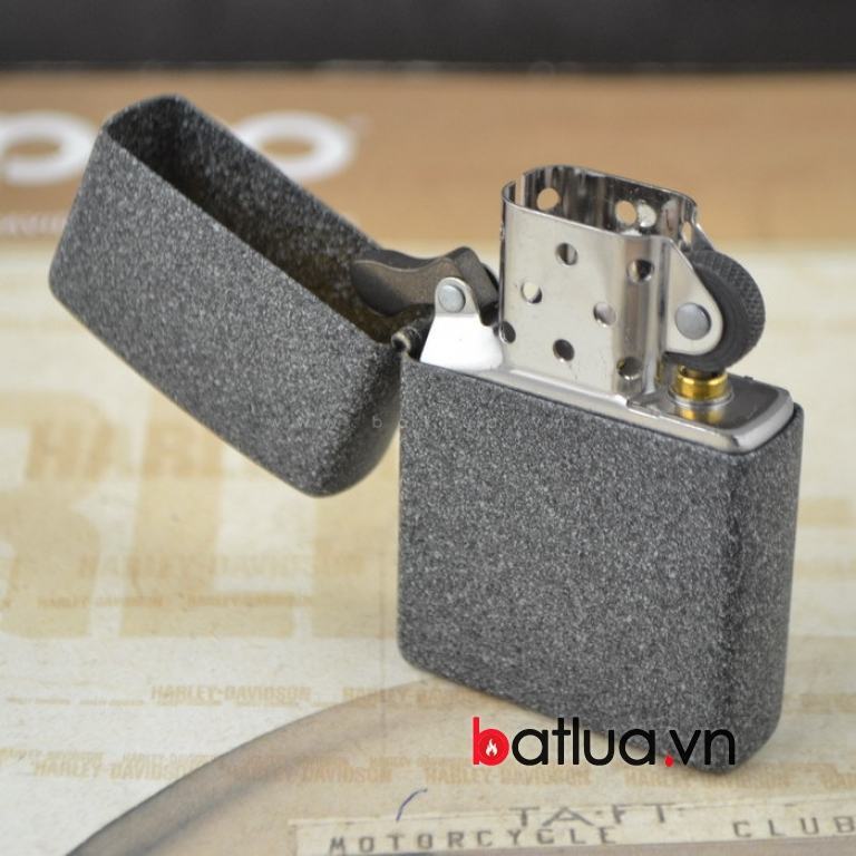 Bật lửa Zippo Chính Hãng Màu Cát Đen Nhám