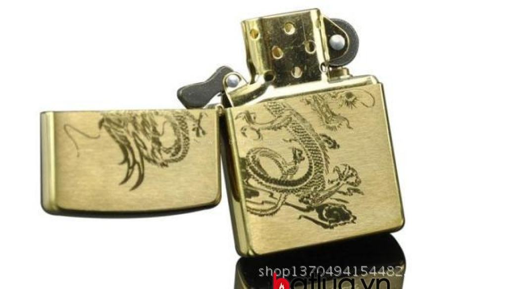 Bật lửa Zippo Chính Hãng The Dragon 204B Đồng