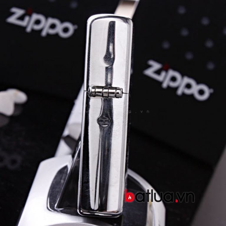 Bật lửa Zippo chính hãng xước I LOVE YOU