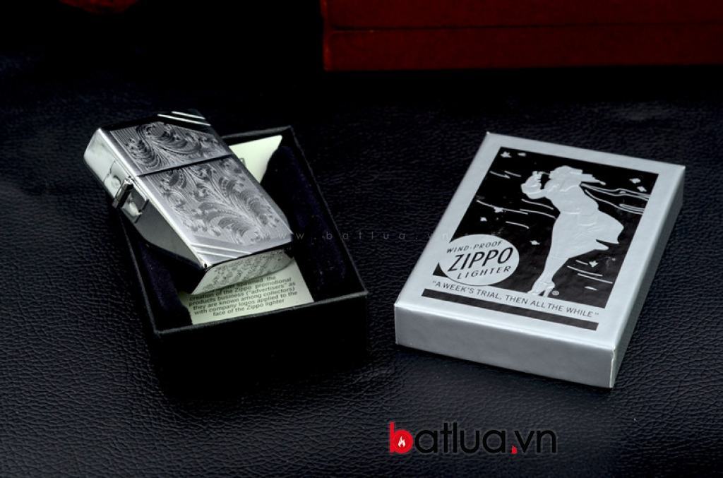 Bật lửa Zippo chính hãng Mẫu 1935 khắc hoa văn Mood for Love