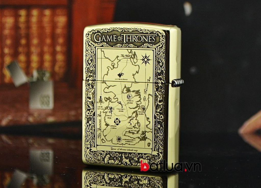 Bật lửa Zippo chính hãng Game of thrones