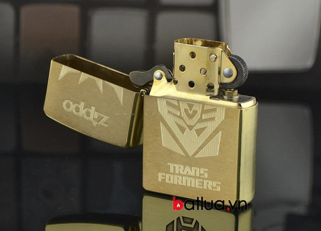 Bật lửa Zippo chính hãng đồng Transformers