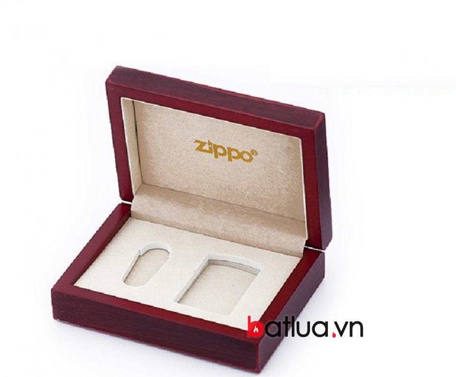 Hộp đựng Zippo chất liệu gỗ sang trọng