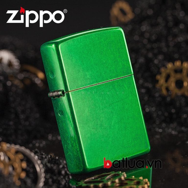 Bật lửa zippo vân xước Lighter Pocket Meadow