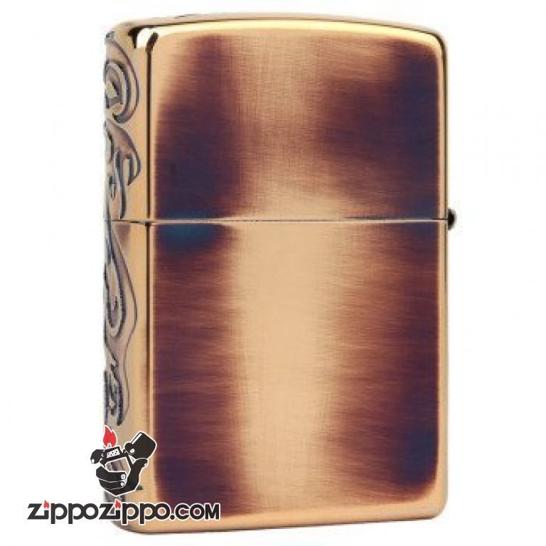 Bật lửa Zippo Đồng Dragon Flame