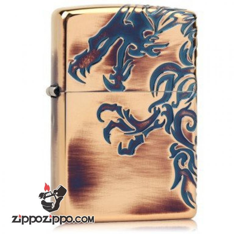 Bật lửa Zippo Đồng Dragon Flame