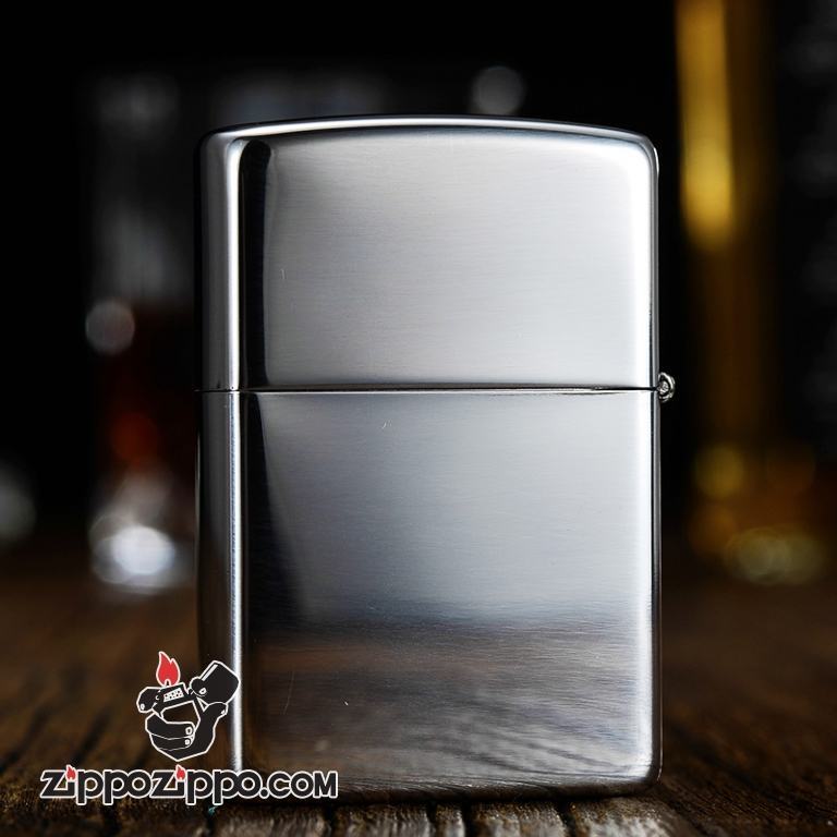 Bật lửa Zippo khắc nổi Idian lông vũ đính đá