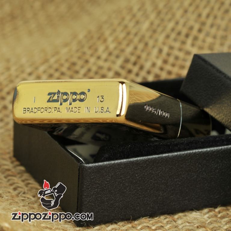 Bật lửa Zippo Đồng khắc hình cánh cửa
