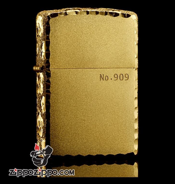Bật lửa Zippo phiên bản Original khắc cỏ 4 lá bao quanh