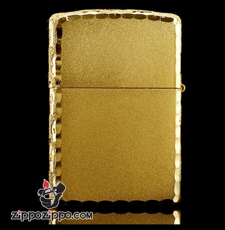 Bật lửa Zippo phiên bản Original khắc cỏ 4 lá bao quanh