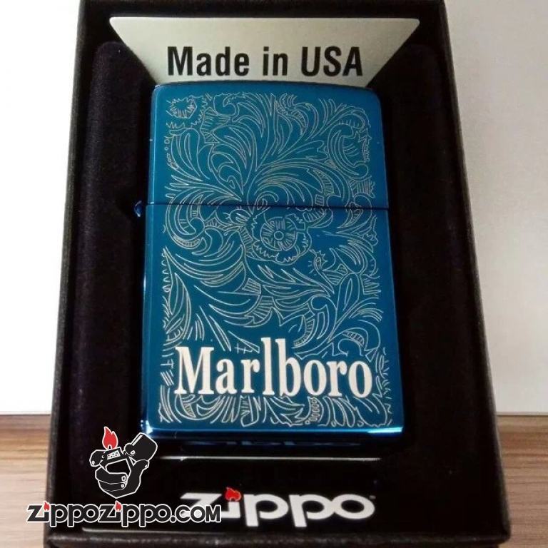 Bật lửa Zippo phiên bản in Marlboro