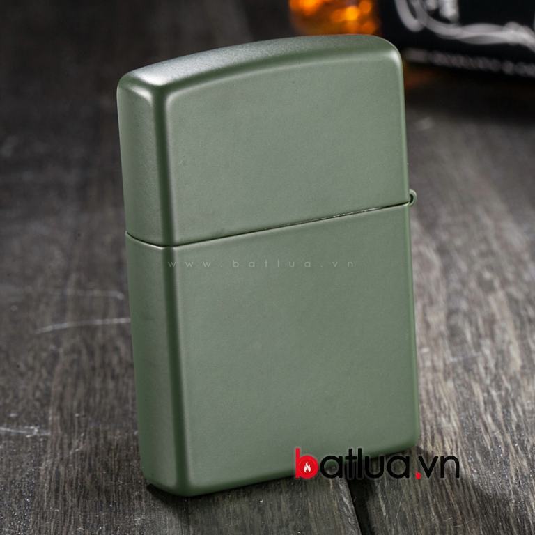 Bật lửa Zippo xanh in hình cá