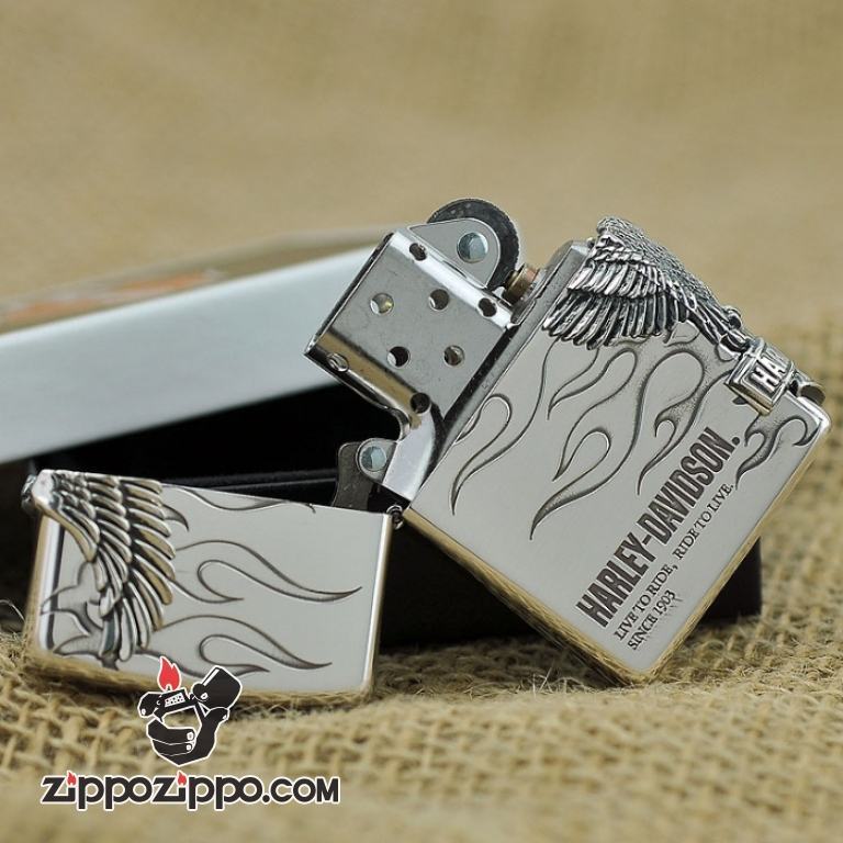 Bật lửa Zippo phiên bản Original Eagle Harley