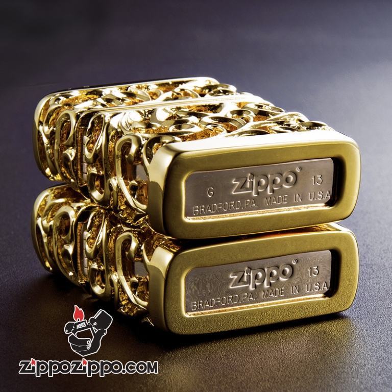 Bật lửa Zippo phiên bản vàng Devil