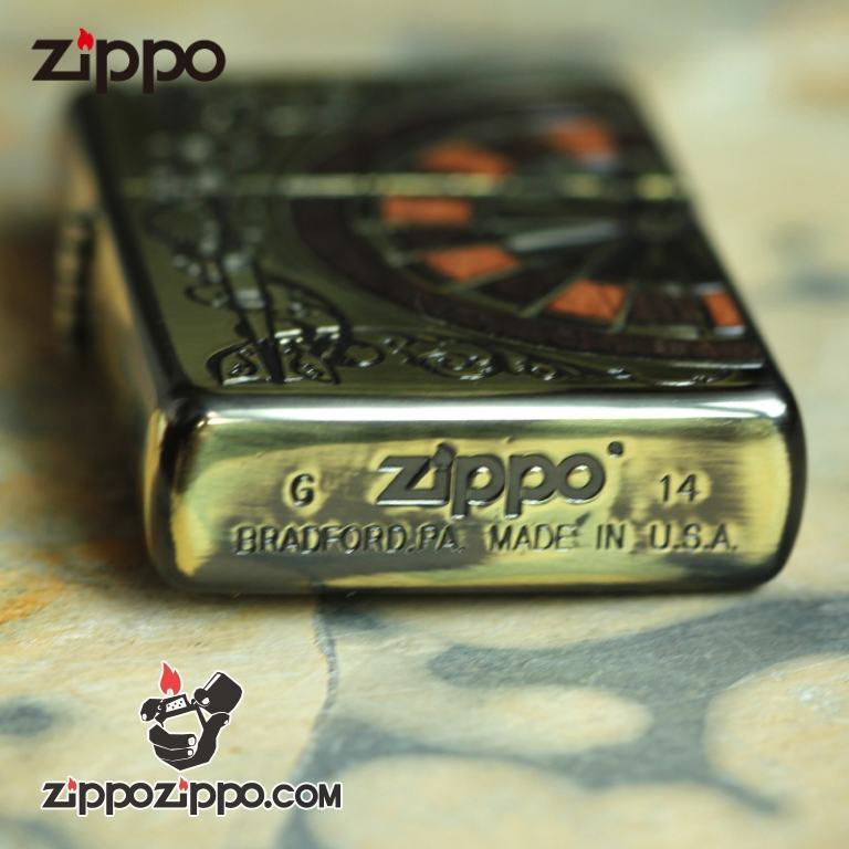 Bật lửa Zippo phiên bản Antique Darts A