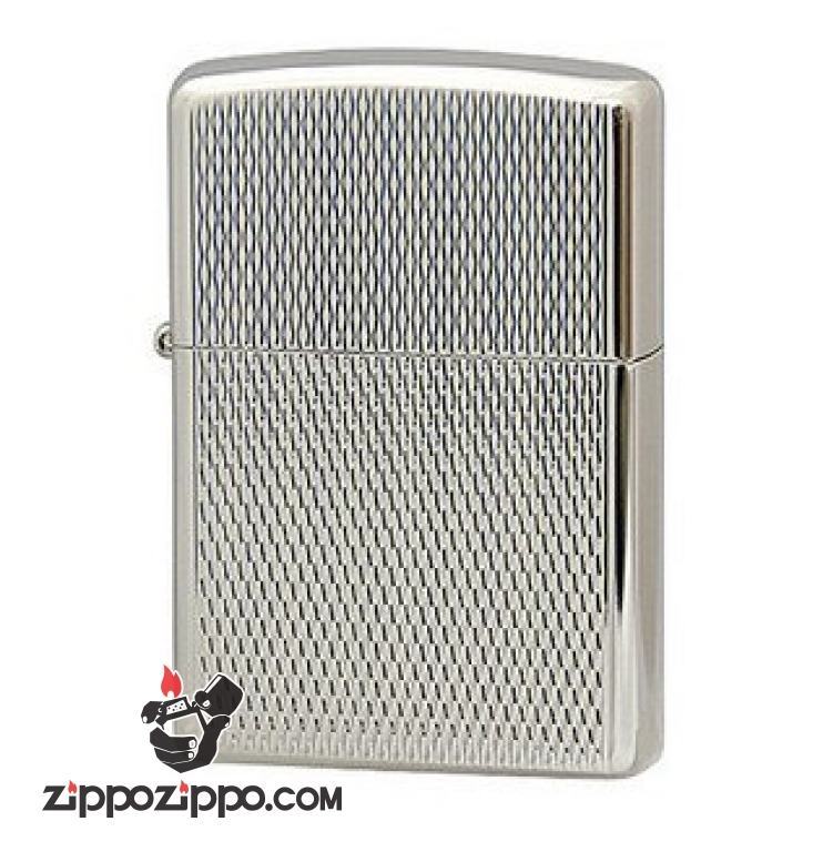 Bật lửa Zippo mắt lưới kẻ sọc