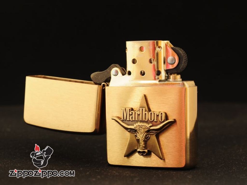 Bật lửa Zippo phiên bản Marlboro Bull Bull Giới Hạn