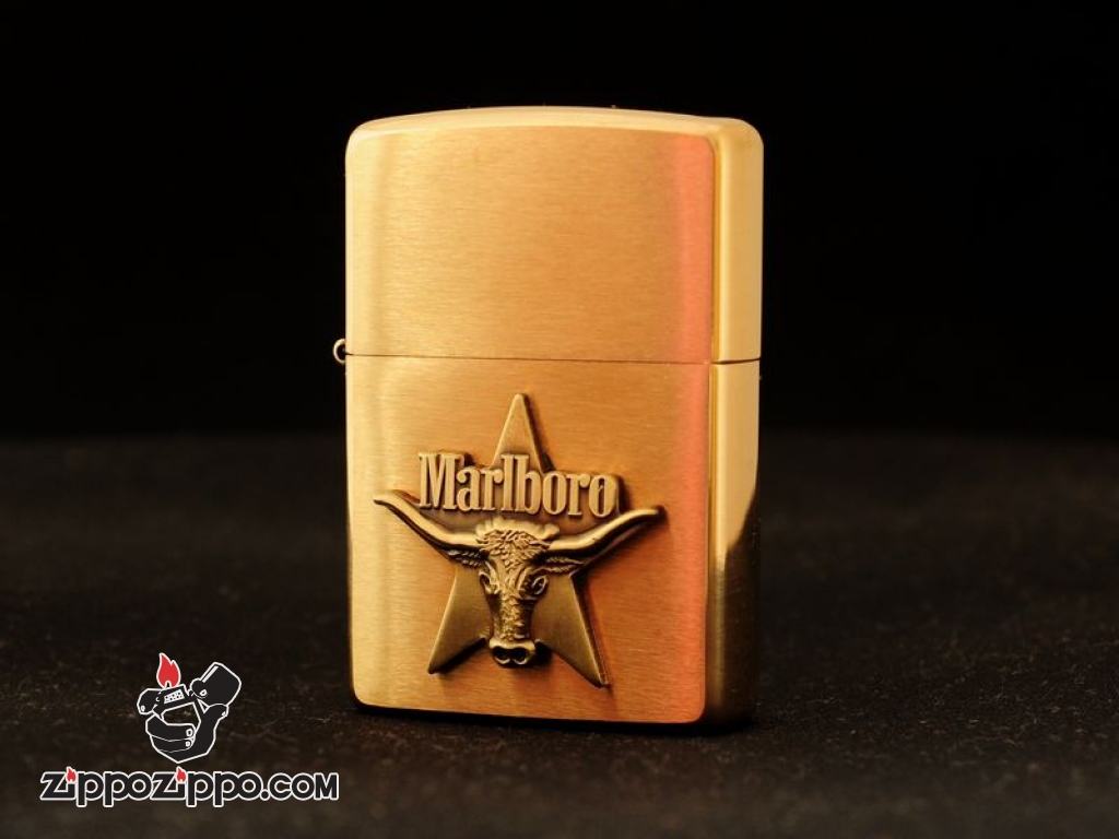 Bật lửa Zippo phiên bản Marlboro Bull Bull Giới Hạn