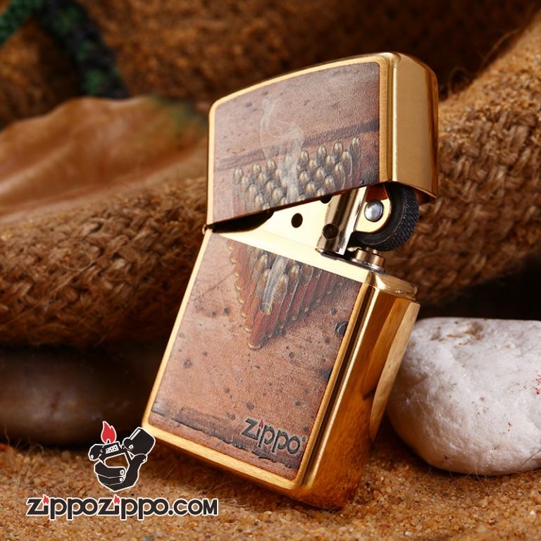 Bật lưa Zippo phiên bản viên đạn đồng