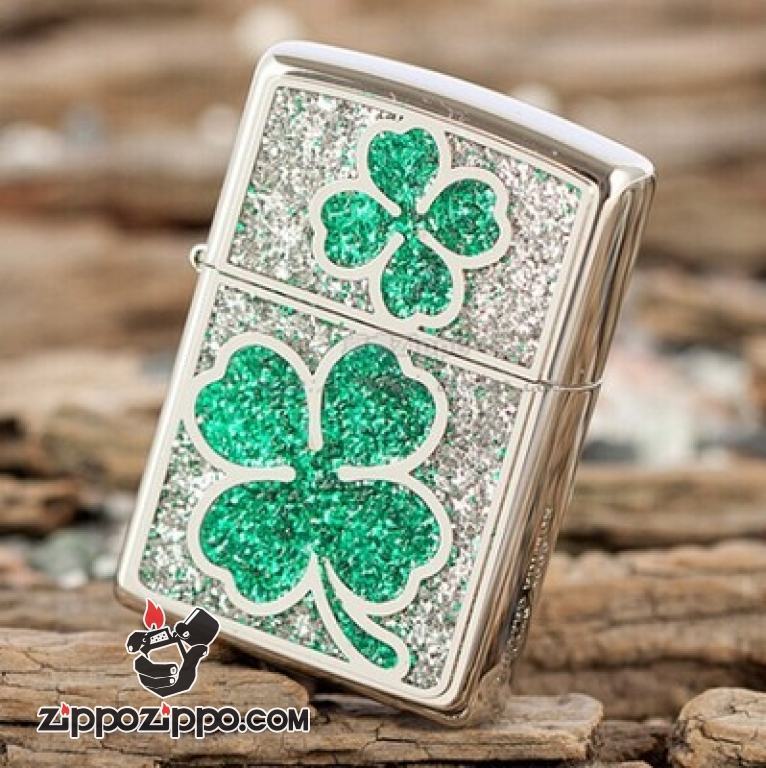 Bật lửa Zippo phiên bản Lucky Clover Hyun Jan