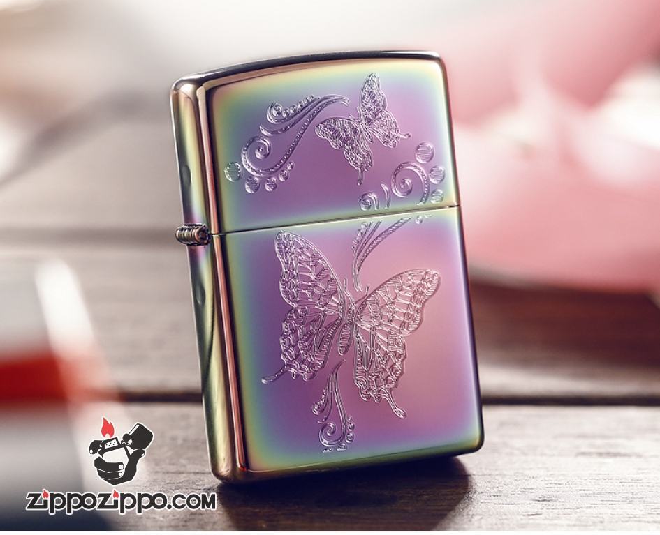 Bật lửa Zippo phiên bản Symphony khắc đôi bướm