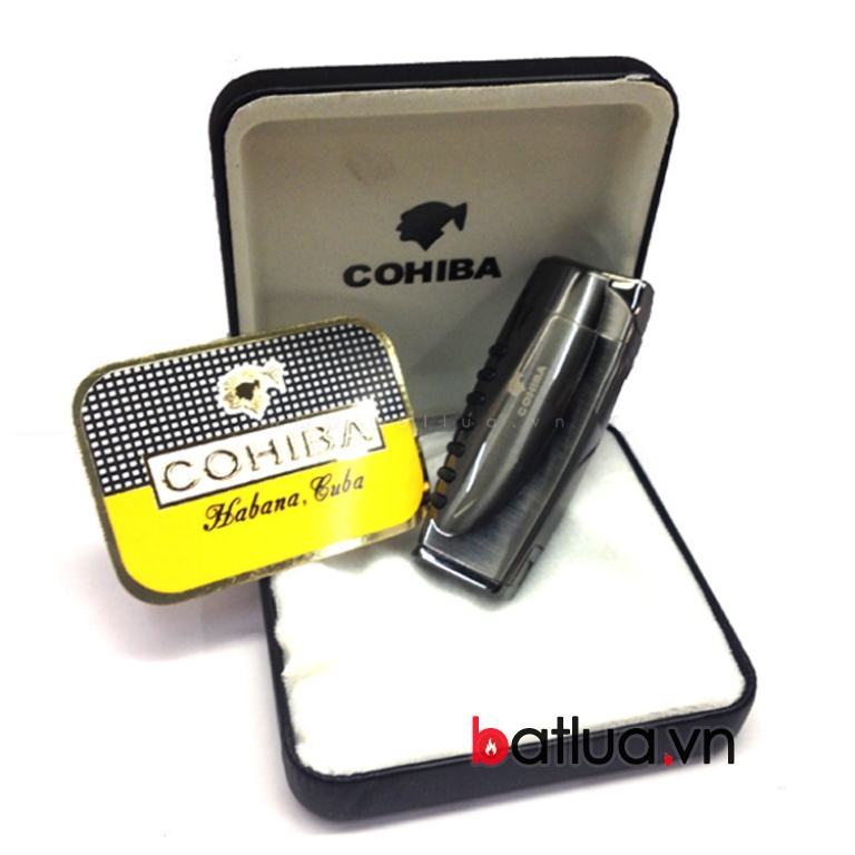 Bật lửa Cohiba khò 1 tia lửa thanh nhỏ