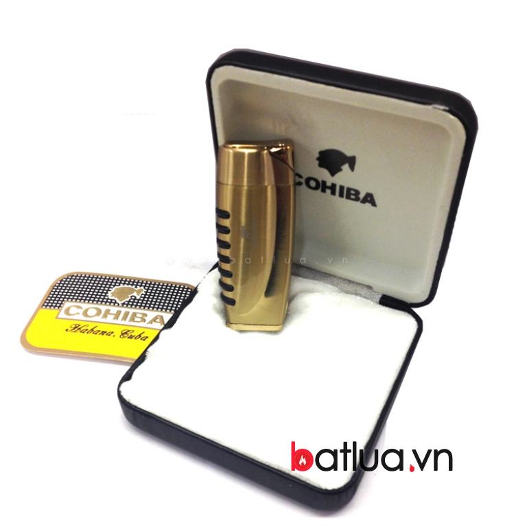 Bật lửa Cohiba khò 1 tia lửa thanh nhỏ