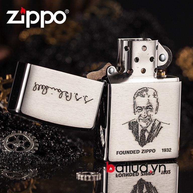 Zippo in hình ông tổ zippo 200FL