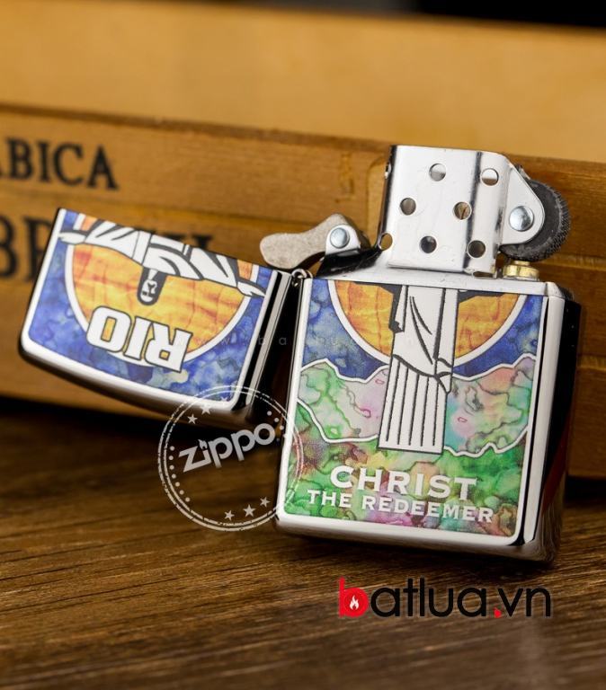 Zippo Chính hãng Rio Christ 29256