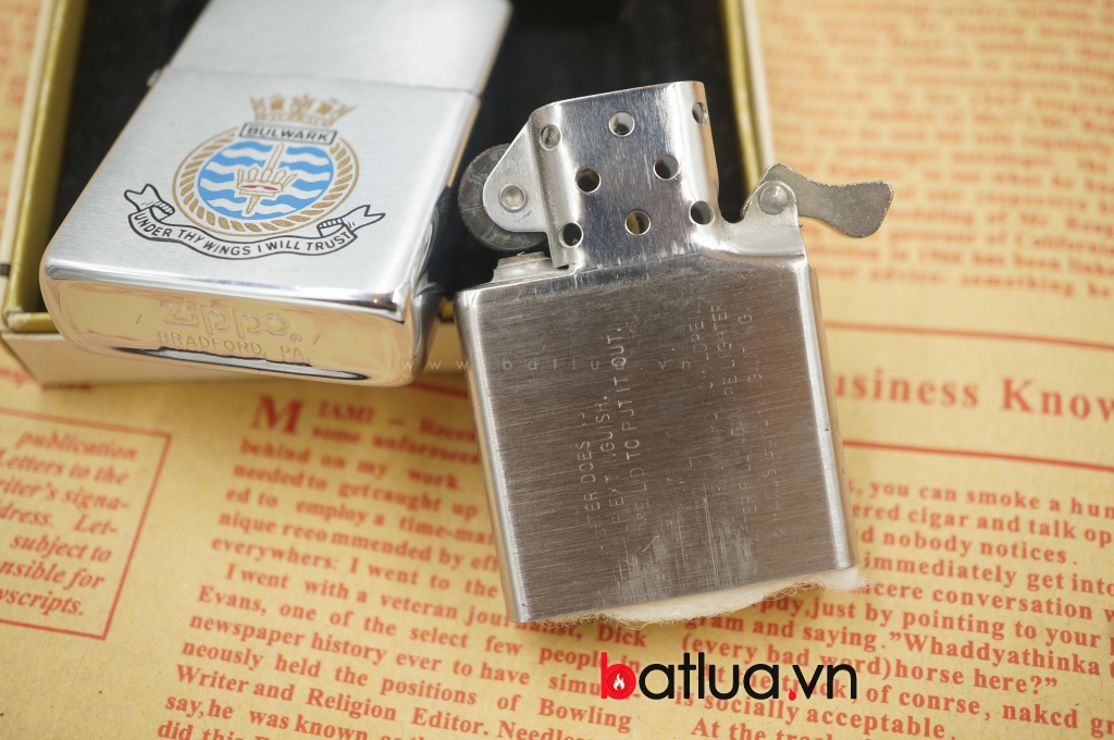 Bật lửa Zippo USA Cổ BULWARK sản xuất năm 1980