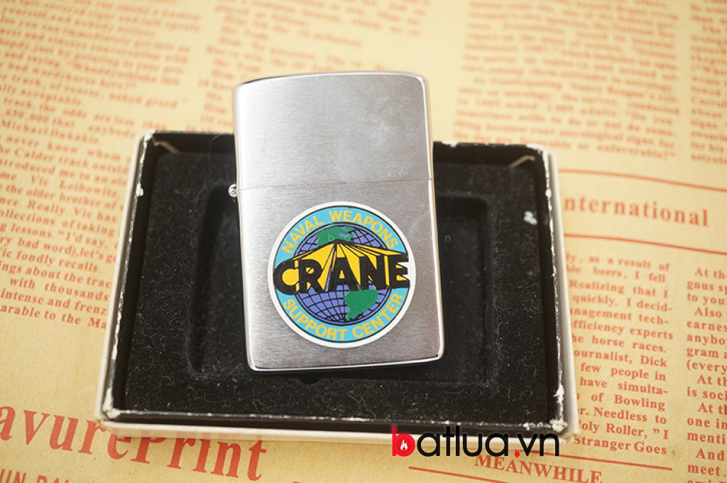 Zippo Cổ USA chính hãng CRANE sẳn xuất năm 1985