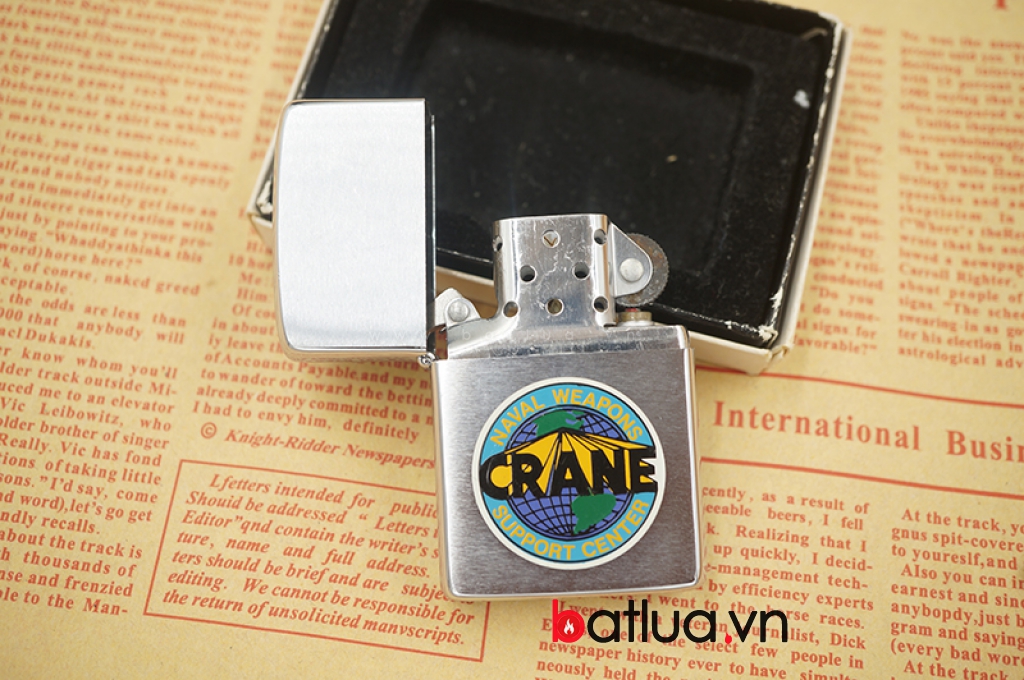 Zippo Cổ USA chính hãng CRANE sẳn xuất năm 1985