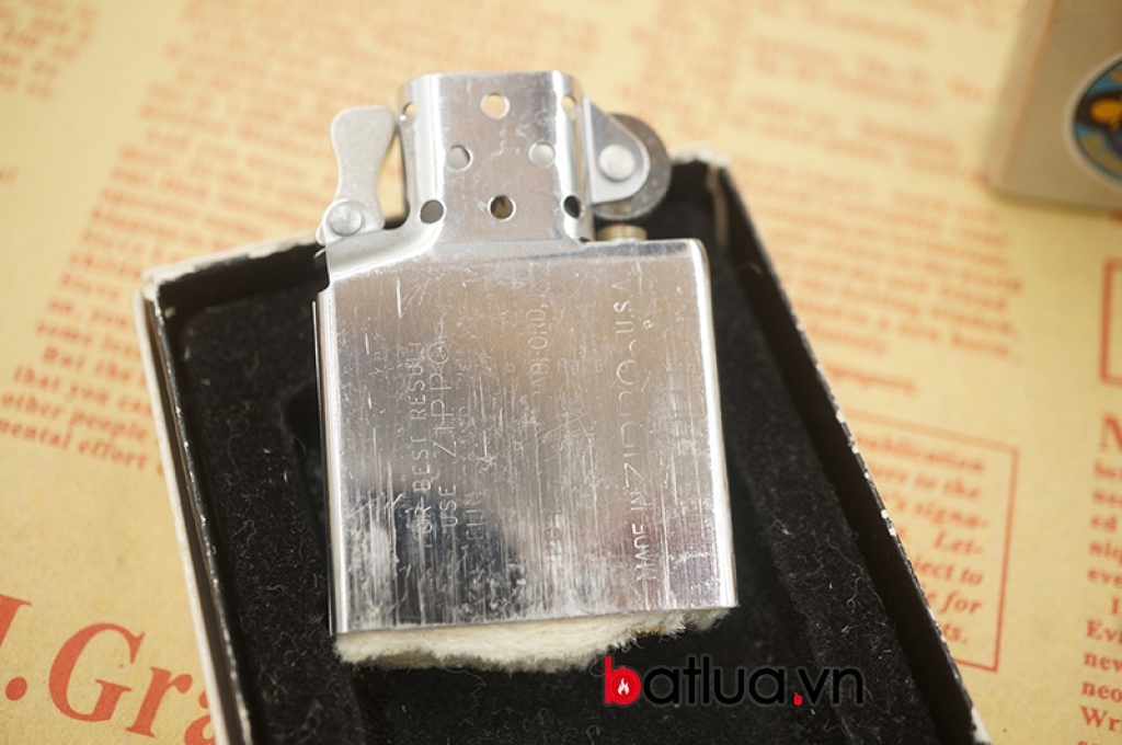 Zippo Cổ USA chính hãng CRANE sẳn xuất năm 1985