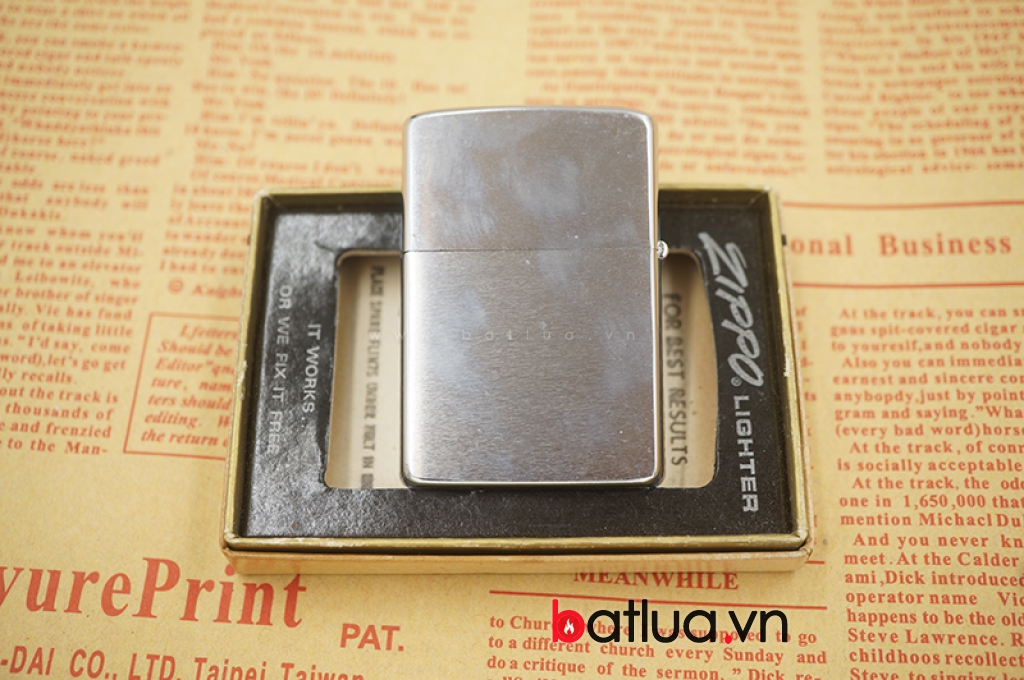 ZIPPO USA CHÍNH HÃNG DỜI LA MÃ SẢN XUẤT NĂM 1972