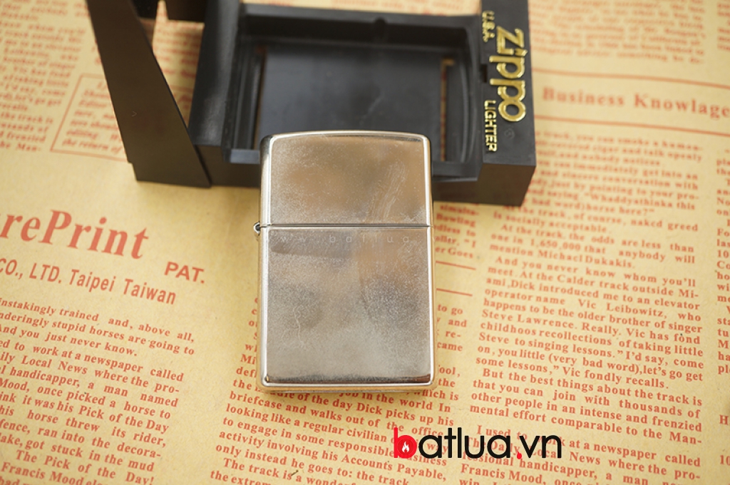 Bật lửa Zippo Cổ Chính hãng trắng trơn sản xuất năm 2000