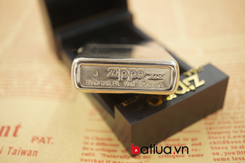 Bật lửa Zippo Cổ Chính hãng trắng trơn sản xuất năm 2000