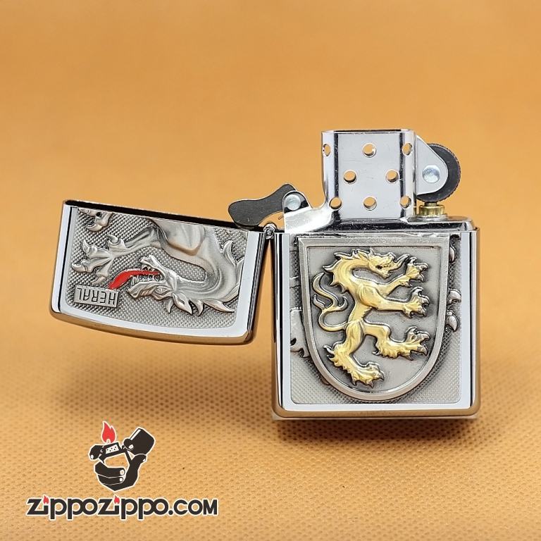 Zippo Chính Hãng Phiên Bản Châu Âu Heral Ezzo Quỷ Dữ Giới Hạn 777 Mẫu