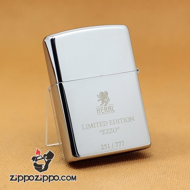 Zippo Chính Hãng Phiên Bản Châu Âu Heral Ezzo Quỷ Dữ Giới Hạn 777 Mẫu