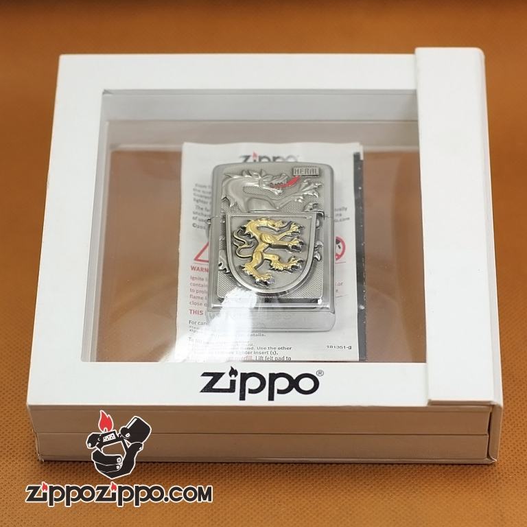 Zippo Chính Hãng Phiên Bản Châu Âu Heral Ezzo Quỷ Dữ Giới Hạn 777 Mẫu