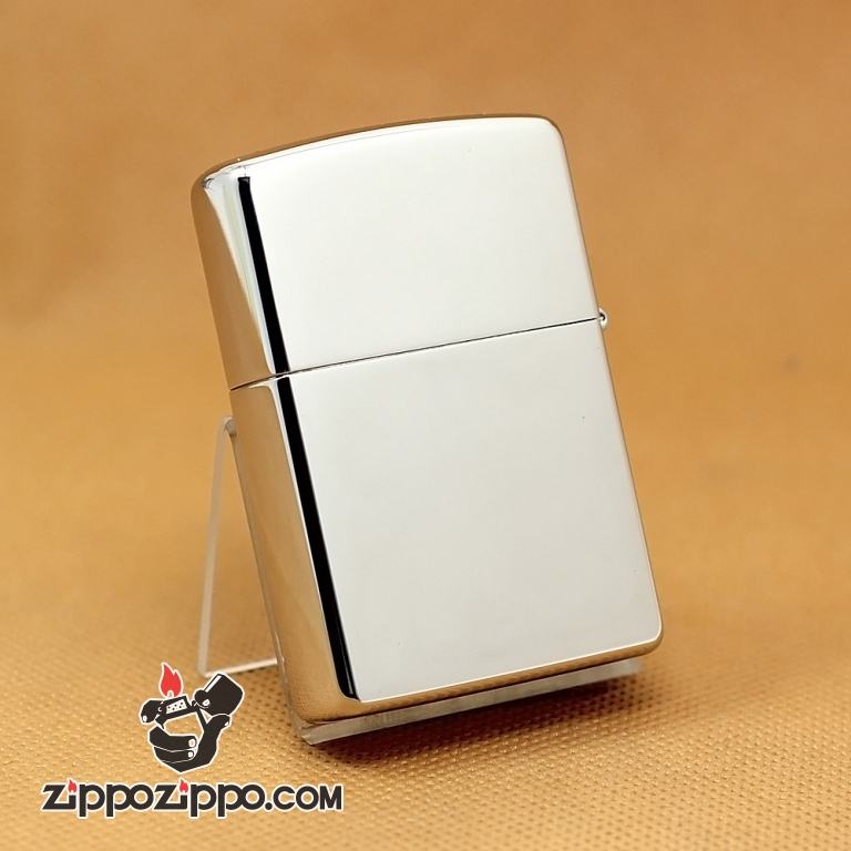 Zippo Chính Hãng Màu Bạc Hình Gấu Vàng Nói Luôn Cảm Ơn Và Cho Đi Mọi Thứ