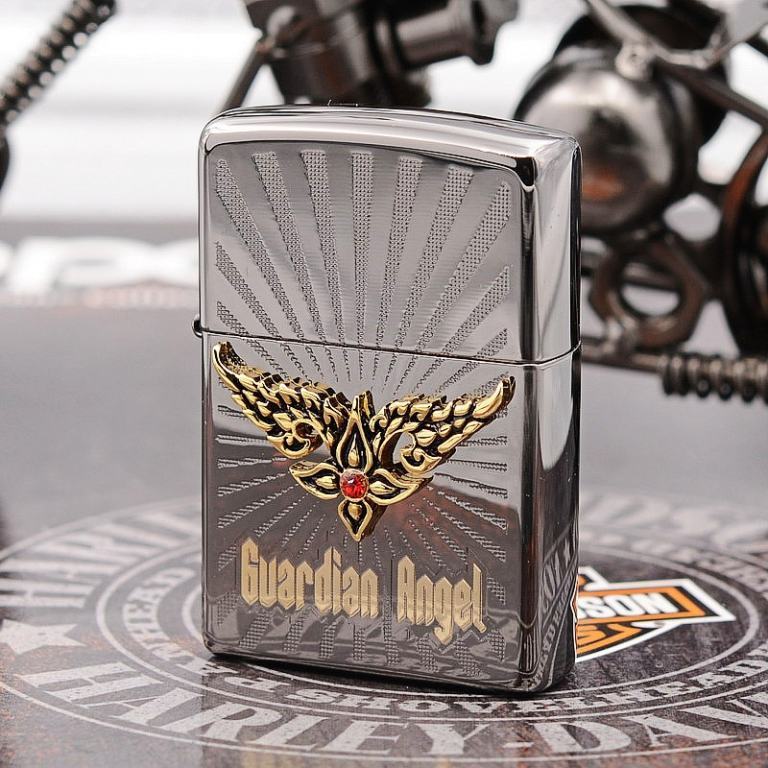 Zippo Chính Hãng Phiên Bản Hàn Quốc Guard Angel