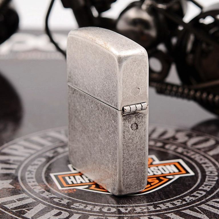 Zippo Chính Hãng Phiên Bản Hàn Quốc Bạc Cổ 1941 Khắc Của Cô Gái Gió