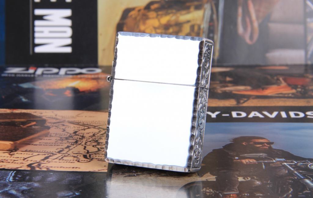 Zippo Chính Hãng Xuất Nhật Tái Bản Phiên Bản 1935 Khắc Hoa Văn Quanh Viền